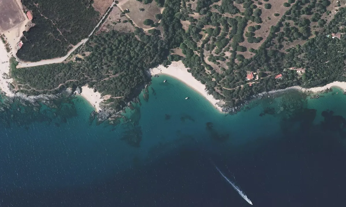 Flyfoto av Plage de la Calanca