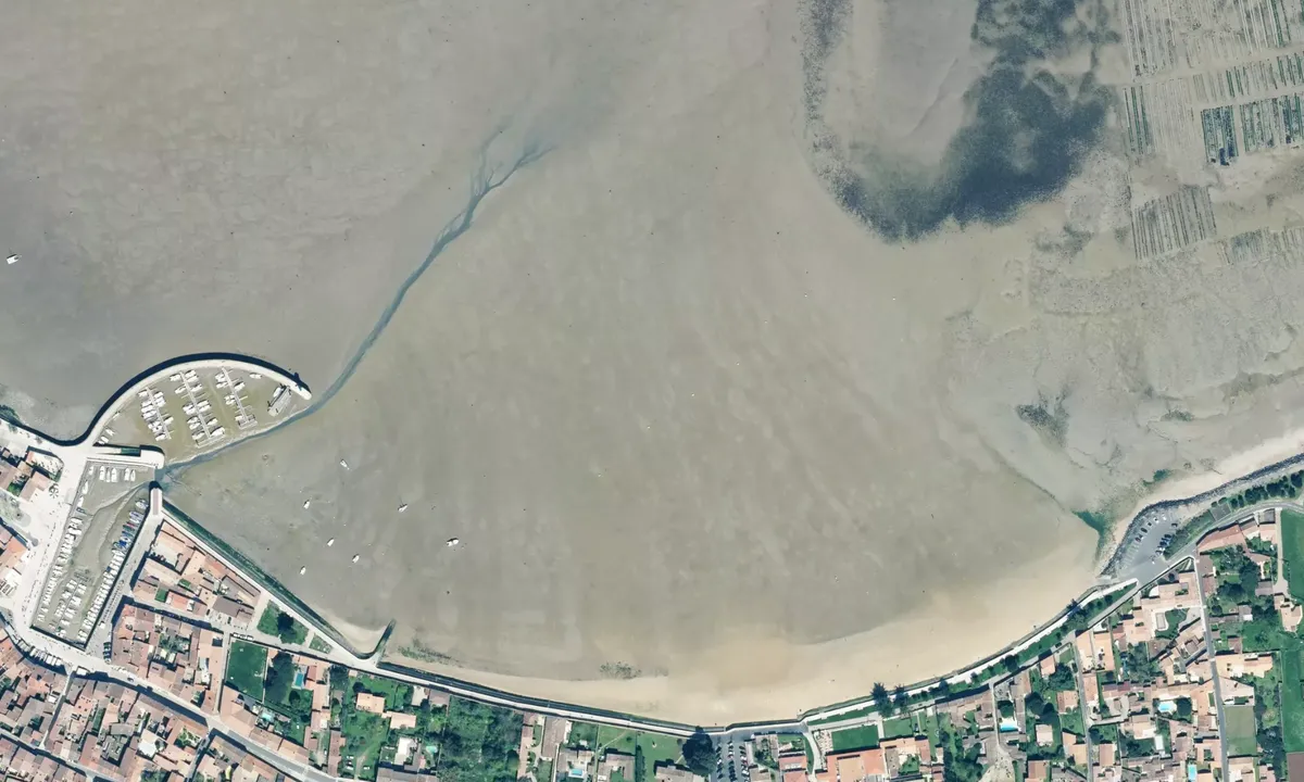 Flyfoto av Plage de l'Arnérault