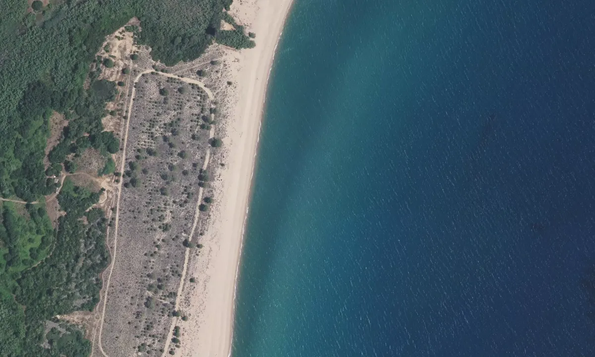 Flyfoto av Plage de L'Ovu Santu