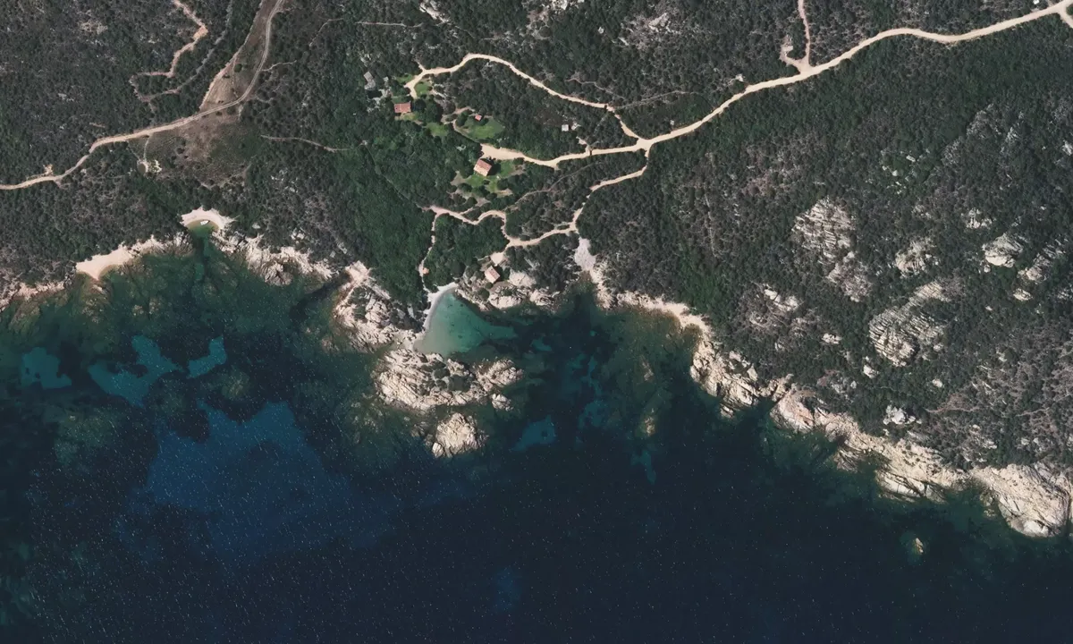 Flyfoto av Plage de Murtoli