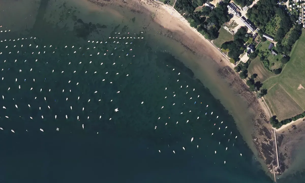 Flyfoto av Plage de Penboc'h