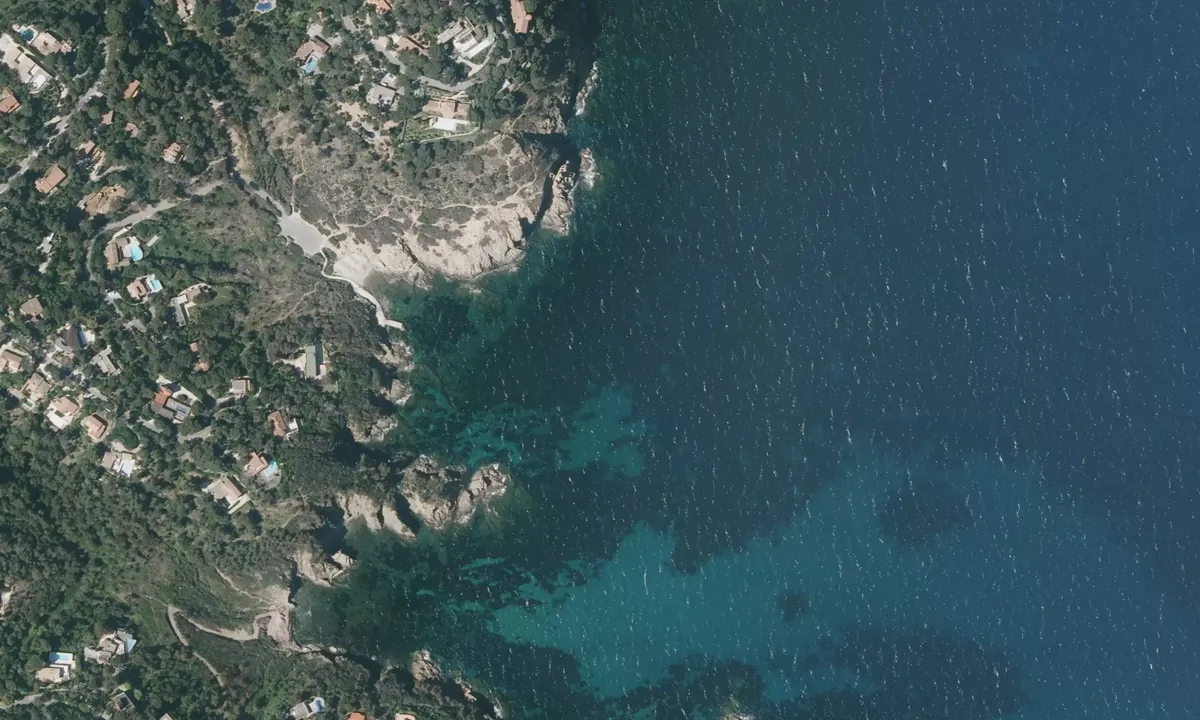 Flyfoto av Plage de Portofino