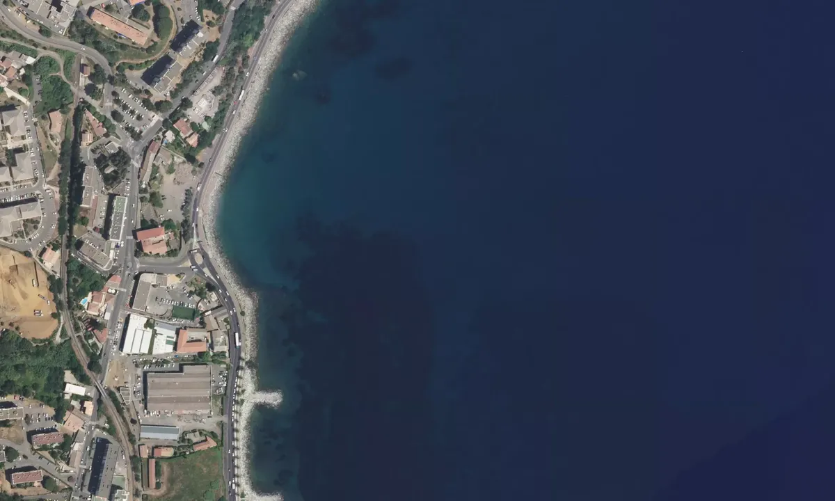 Flyfoto av Plage de Taverna