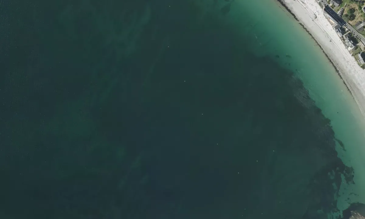 Flyfoto av Plage des Sables Blancs