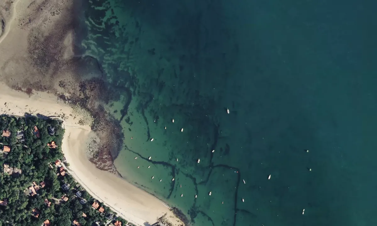 Flyfoto av Plage des Souzeaux - Anse Rouge