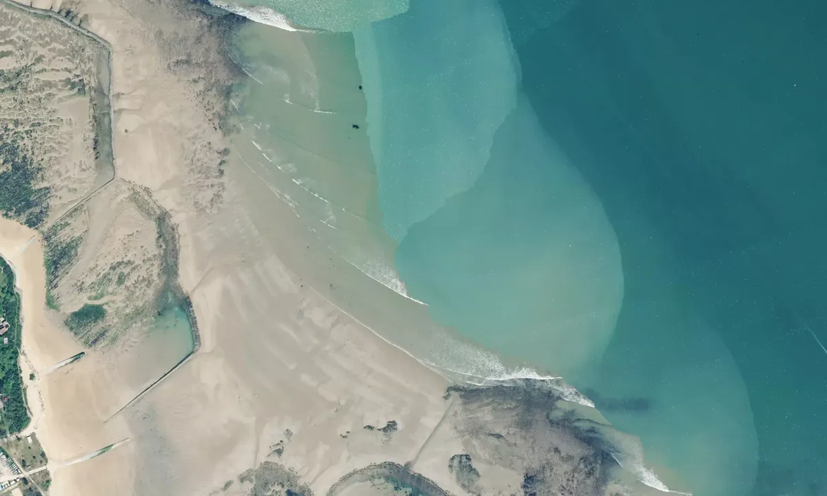 Flyfoto av Plage du Gros Jonc