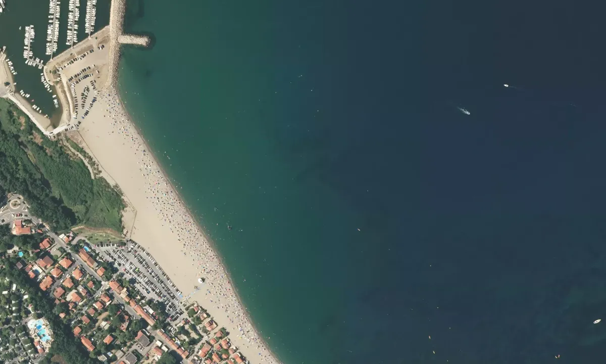 Flyfoto av Plage du Racou
