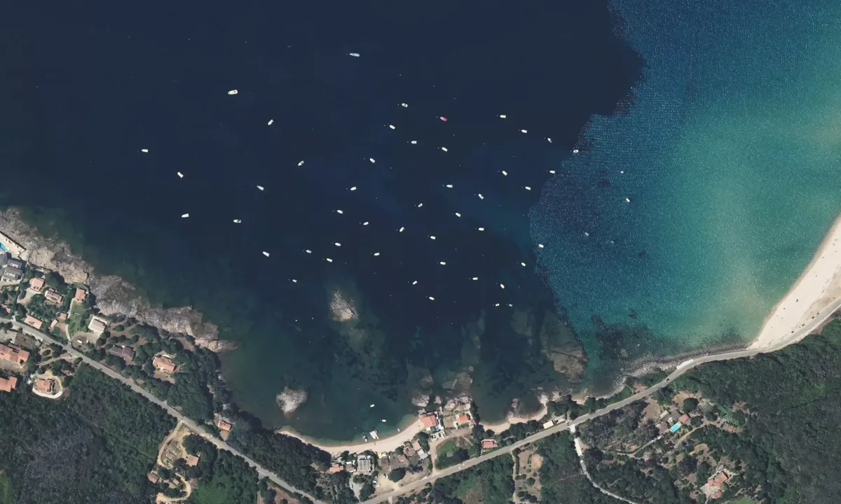 Flyfoto av Plage du Stagnonu Sud
