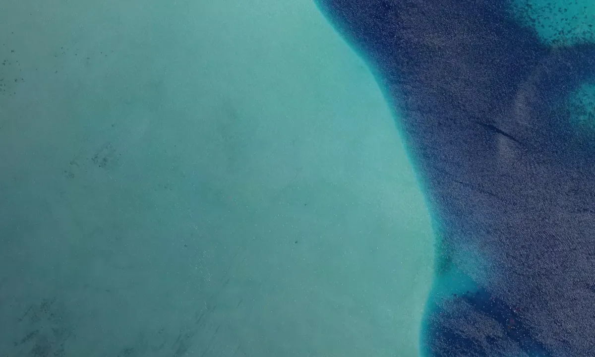 Satelite image of Plage Hanai iti