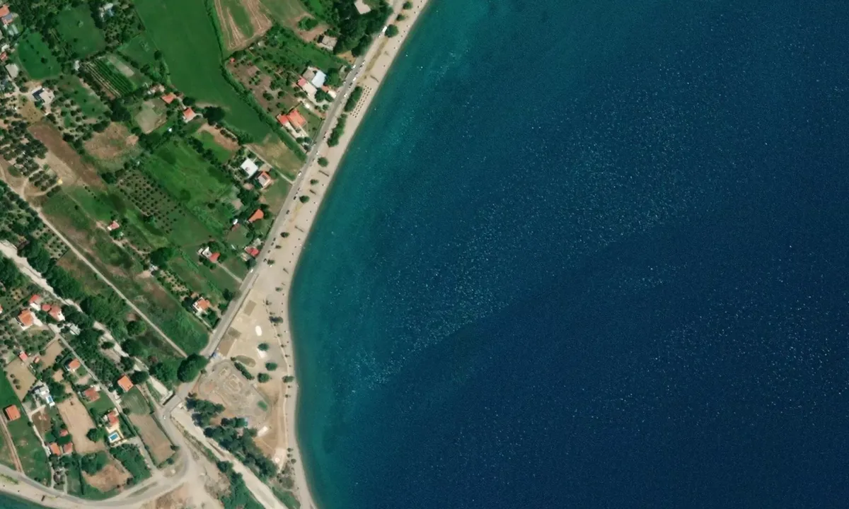 Flyfoto av Plage nafpaktos
