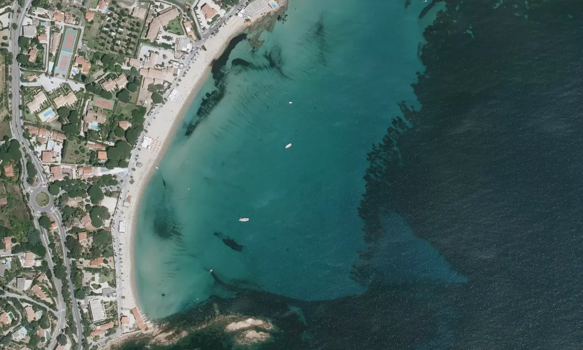 Flyfoto av Plage Saint Clair
