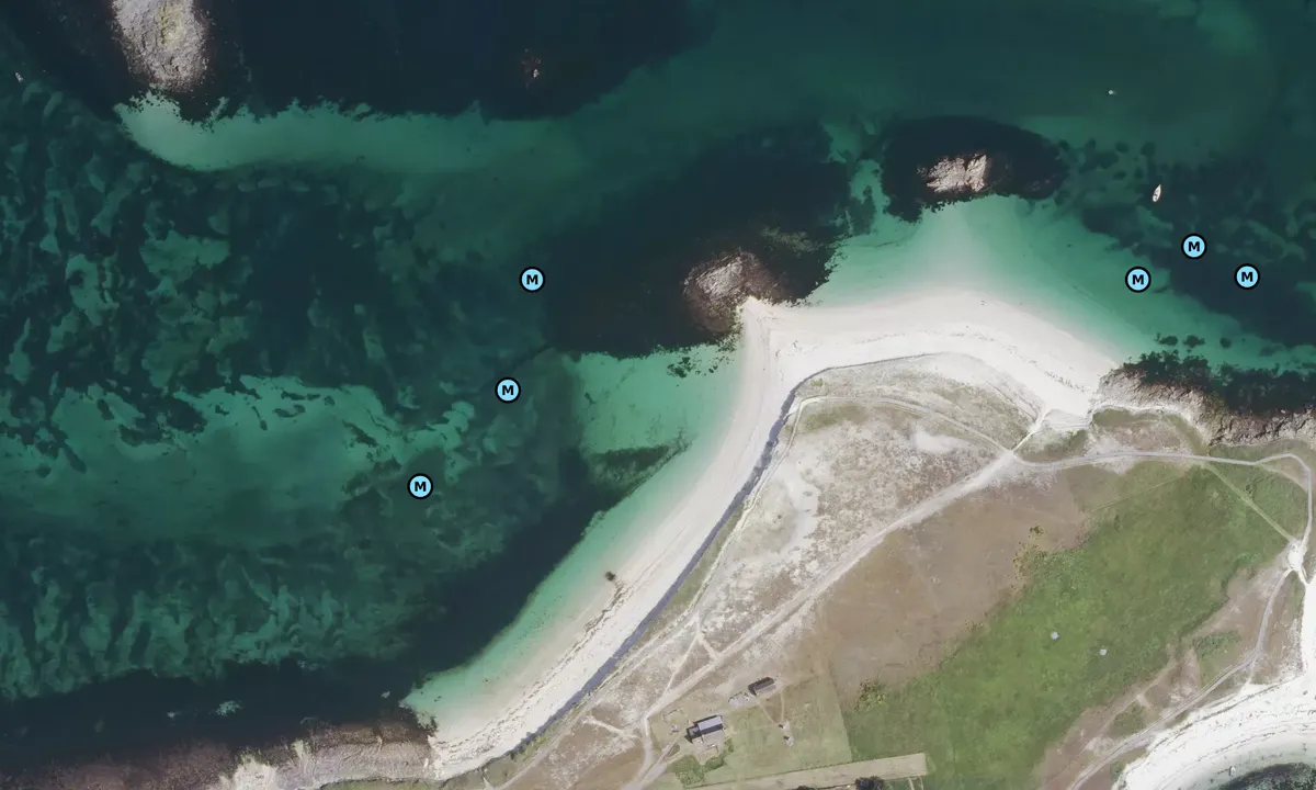 Satelite image of Plage Saint-Nicolas