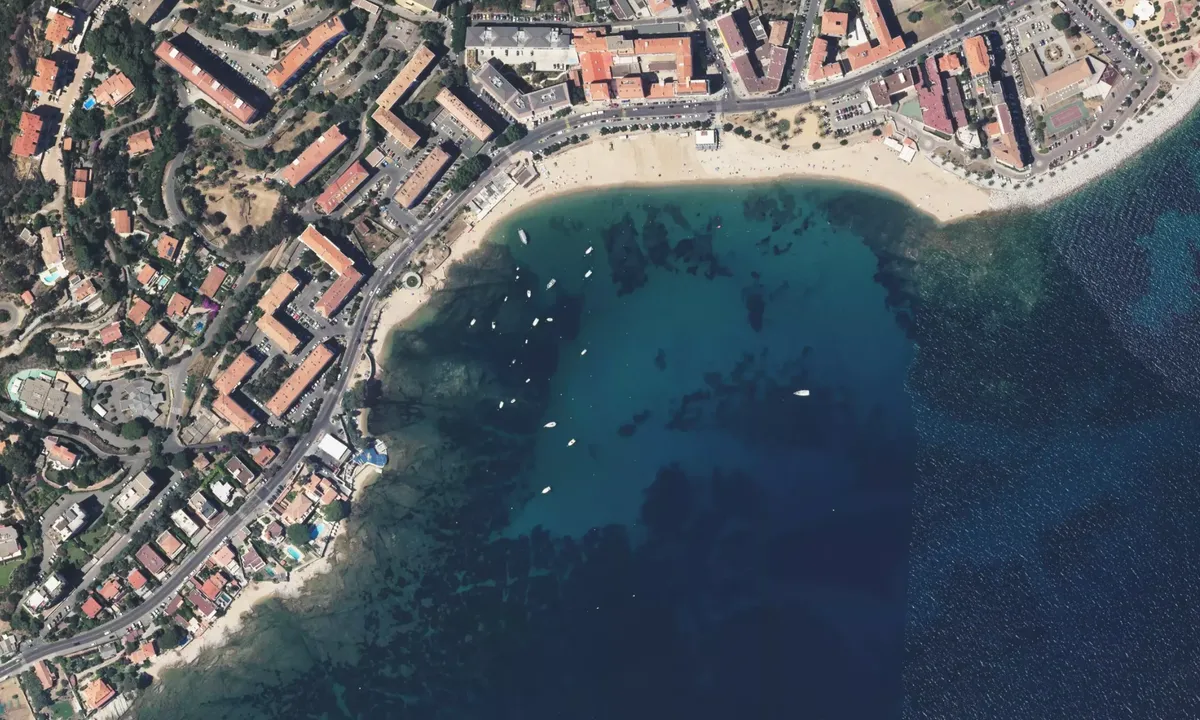 Flyfoto av Plage Trottel - Ajaccio