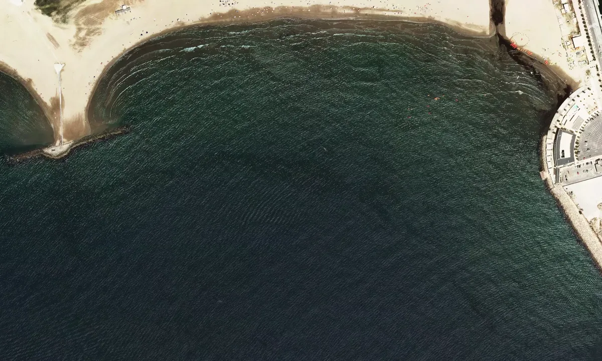 Flyfoto av Platja de Ribes Roges