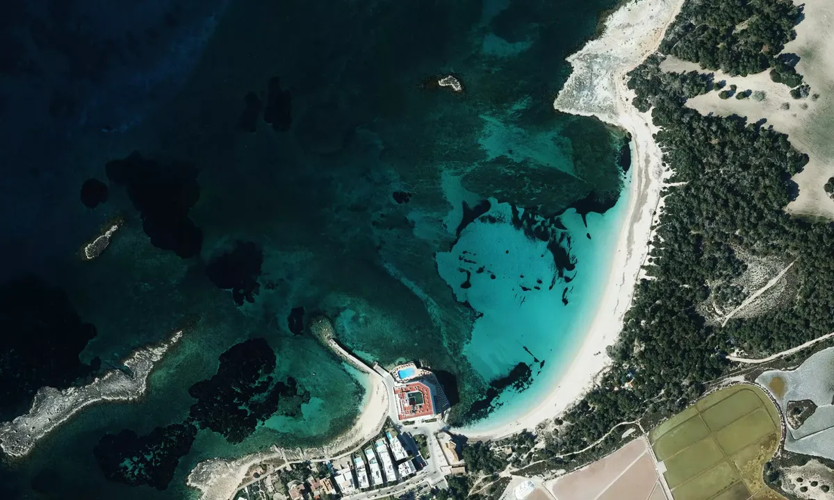 Flyfoto av Platja d'es Molí de s'estany