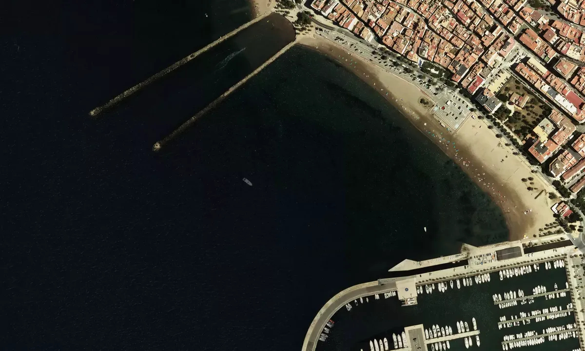 Flyfoto av Platja la Punta - Roses