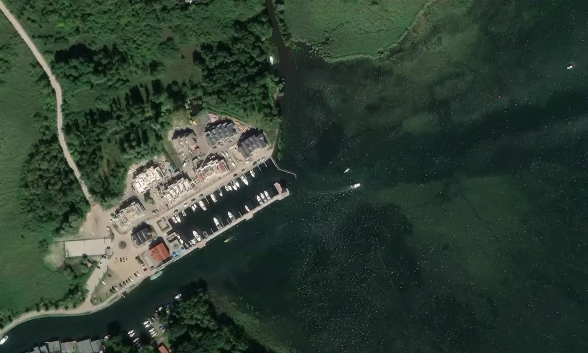 Satelite image of Plau am See