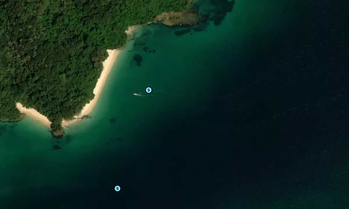 Satelite image of Playa Chapera