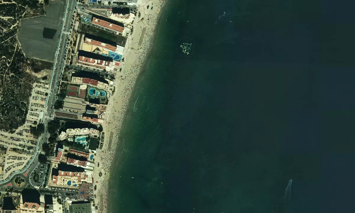 Flyfoto av Playa de la Fossa