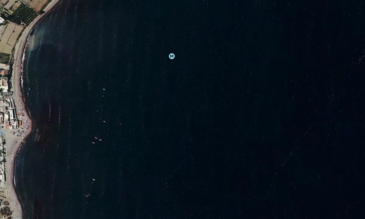 Satelite image of Playa de las negras
