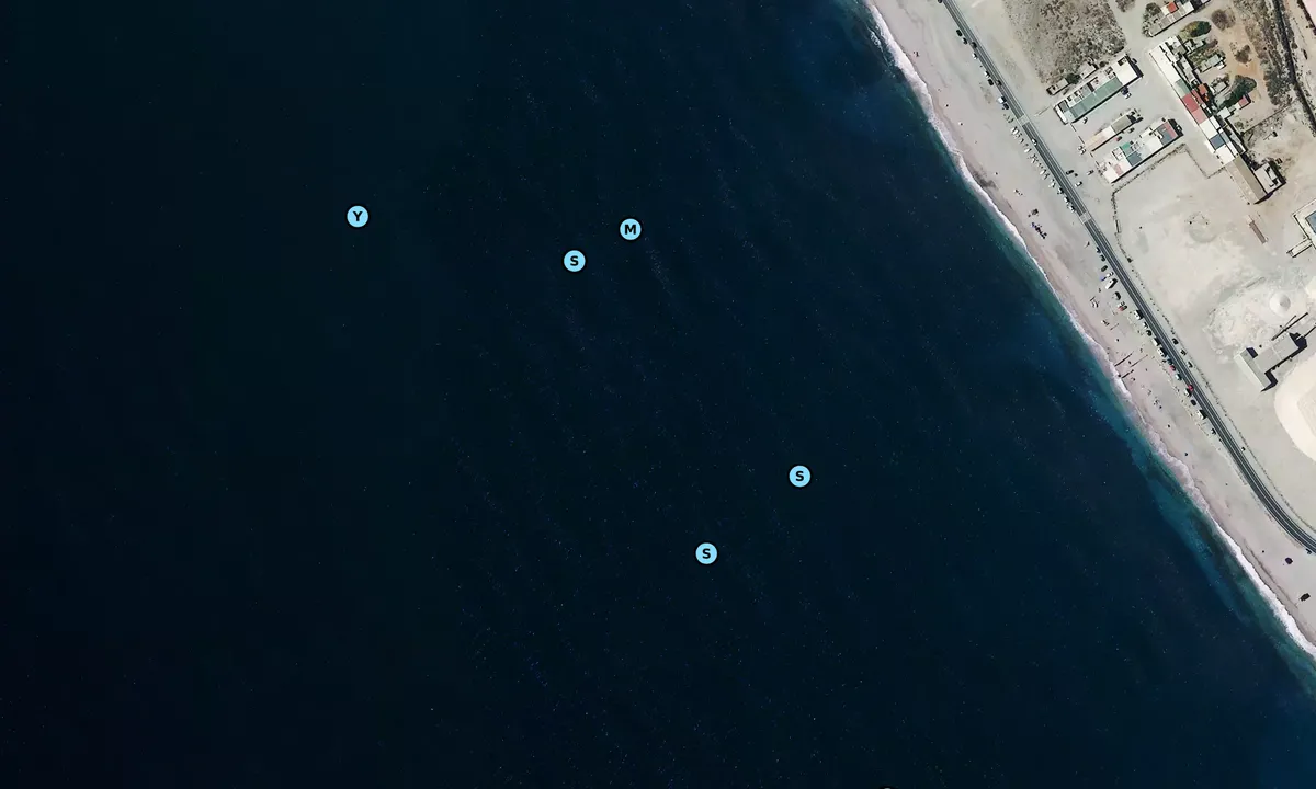 Satelite image of Playa de las Salinas