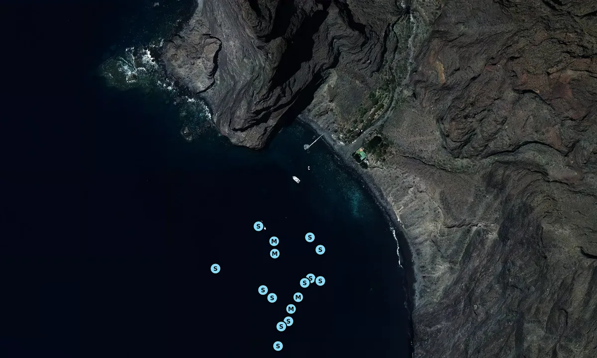 Satelite image of Playa de Masca