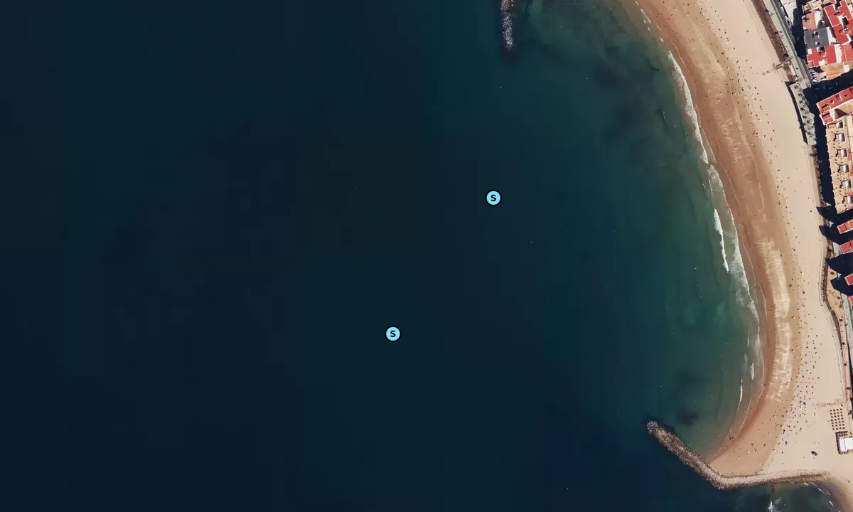 Satelite image of Playa de Santa Maria