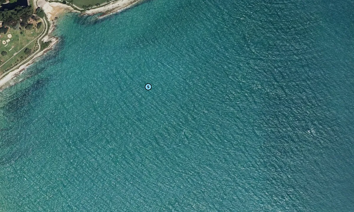 Satelite image of Playa del Camello