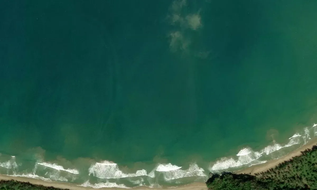 Satelite image of Playa el Valle