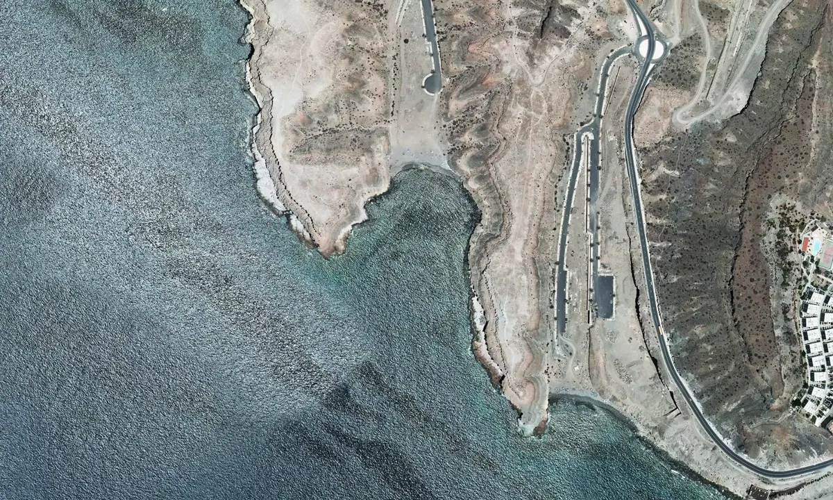 Flyfoto av Playa Medio Almud