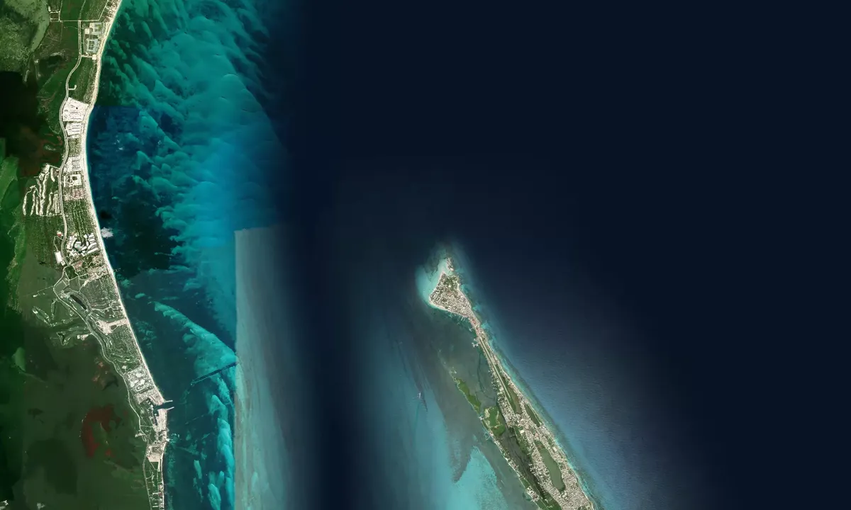 Flyfoto av Playa Norte 1
