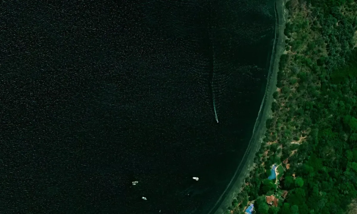Satelite image of Playa Panama