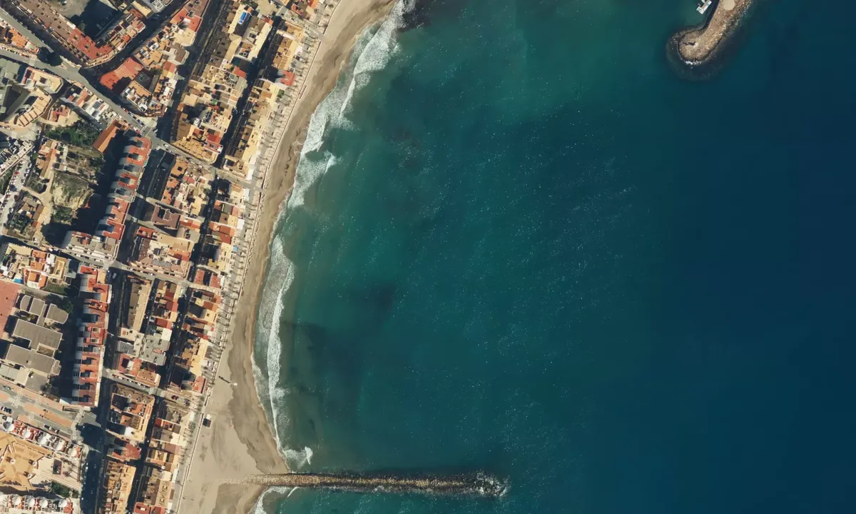 Satelite image of Playa Selma campelo