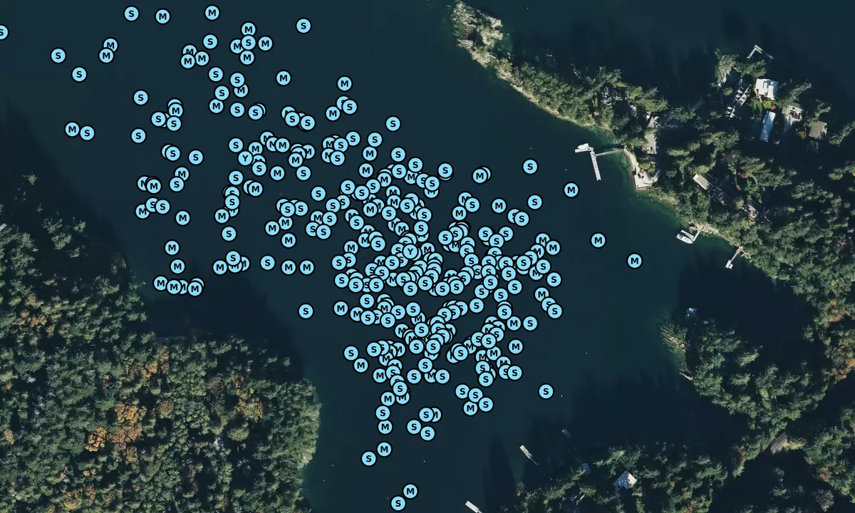 Satelite image of Pleasant Bay