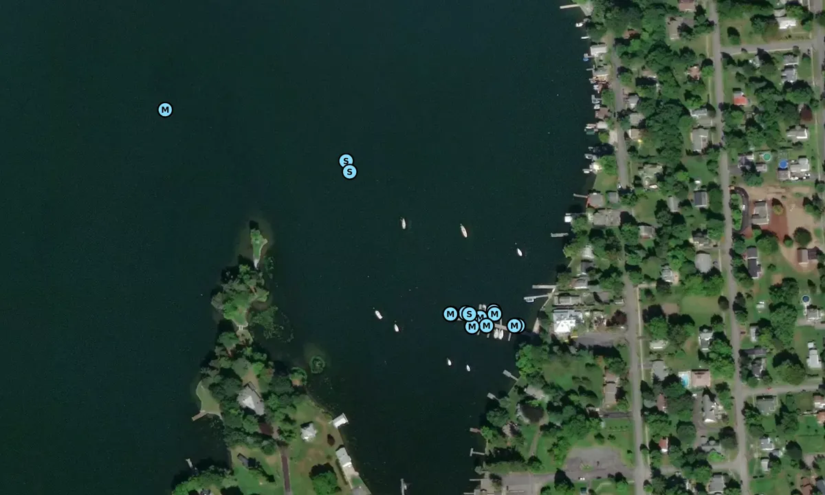 Satelite image of Pleasant Beach