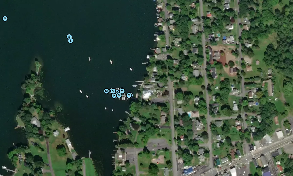 Satelite image of Pleasant Beach Hotel
