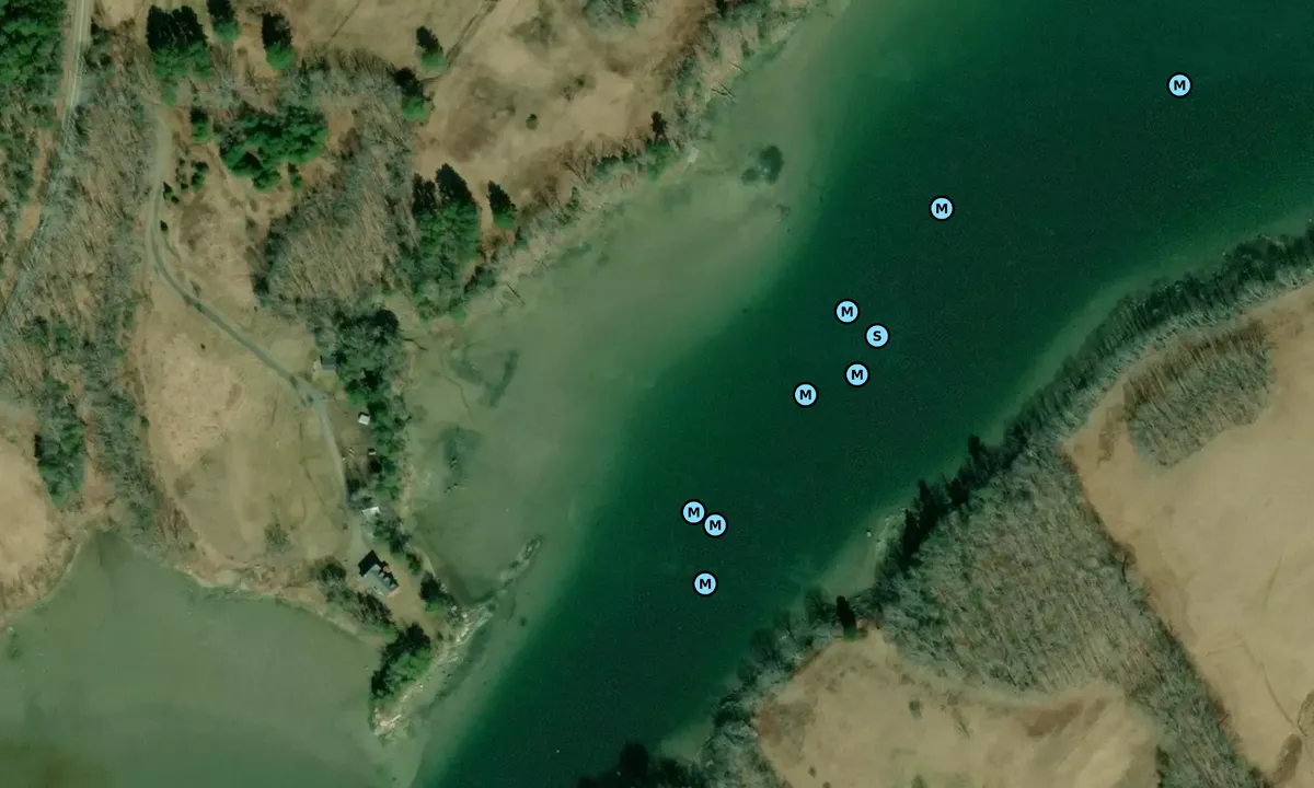 Satelite image of Pleasant Cove