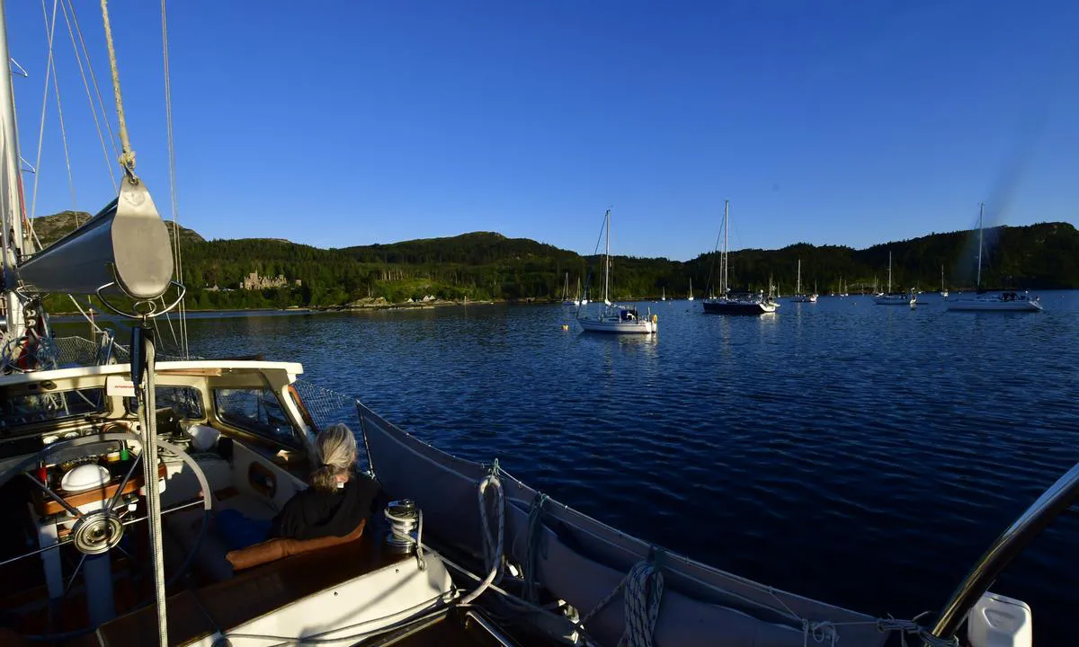 Plockton Village: Flott naturhavn