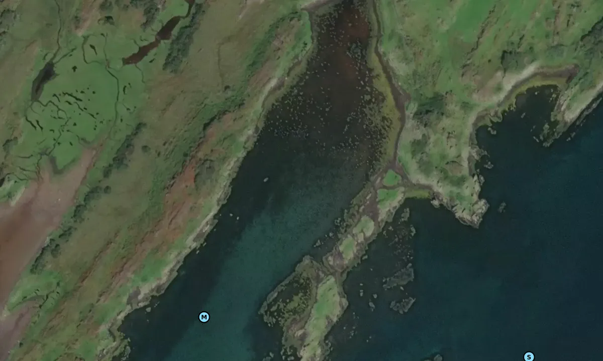 Satelite image of Plod Sgeirean