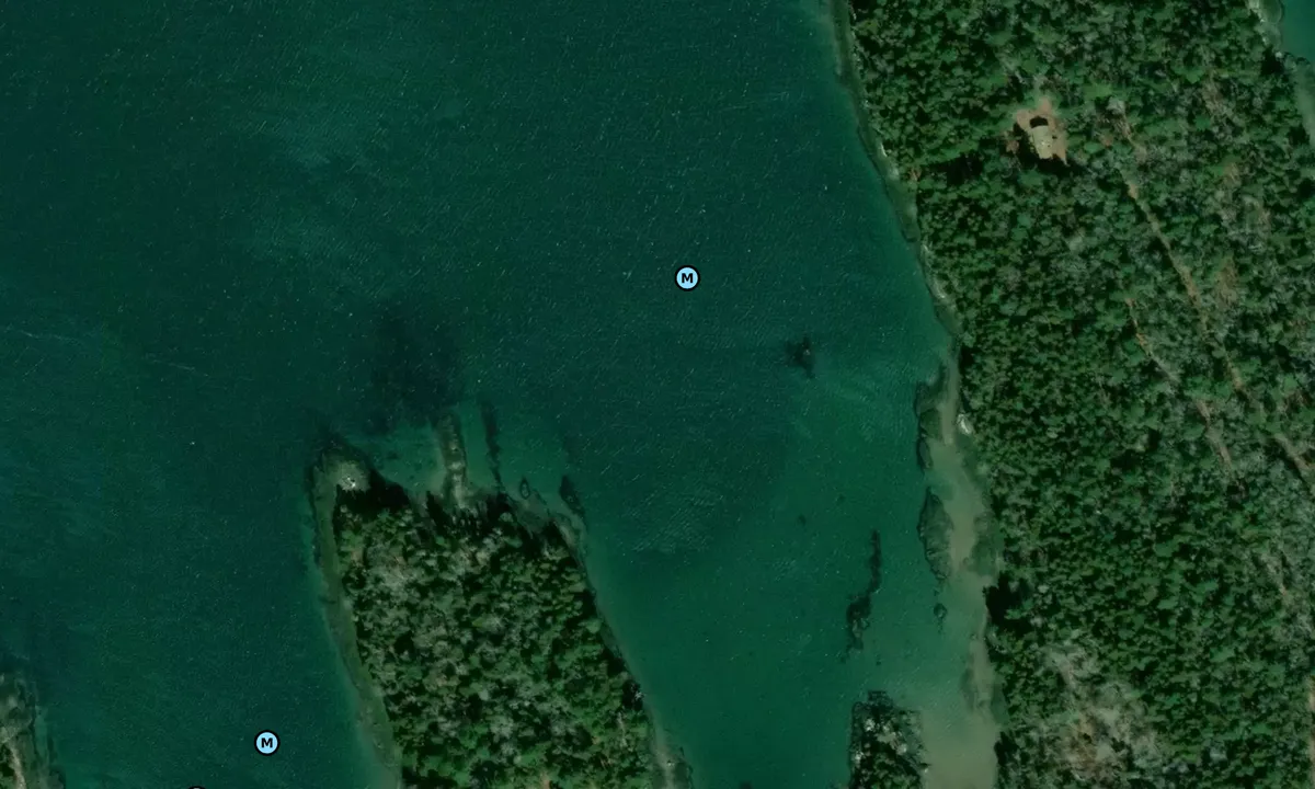 Satelite image of Plummer Point