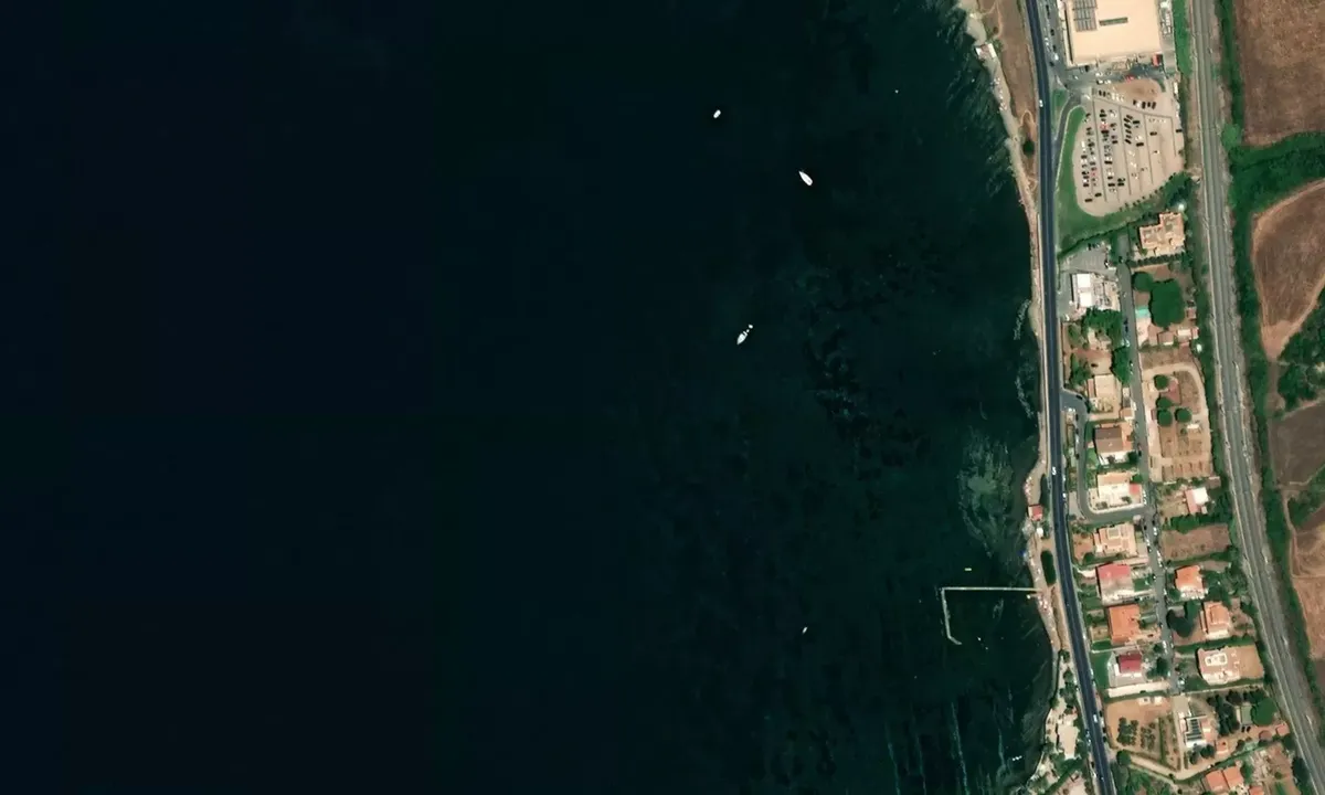 Satelite image of Podere Maria Pia