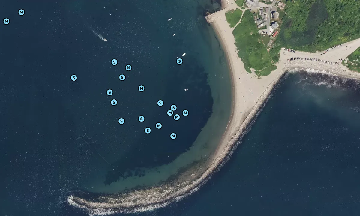 Satelite image of Point Judith - Harbor of Refuge - 3