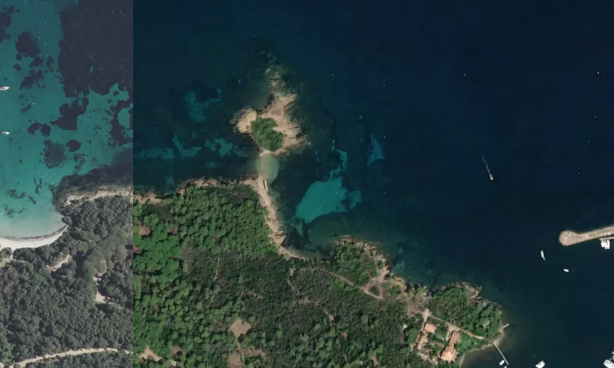 Flyfoto av Point Maubousquet