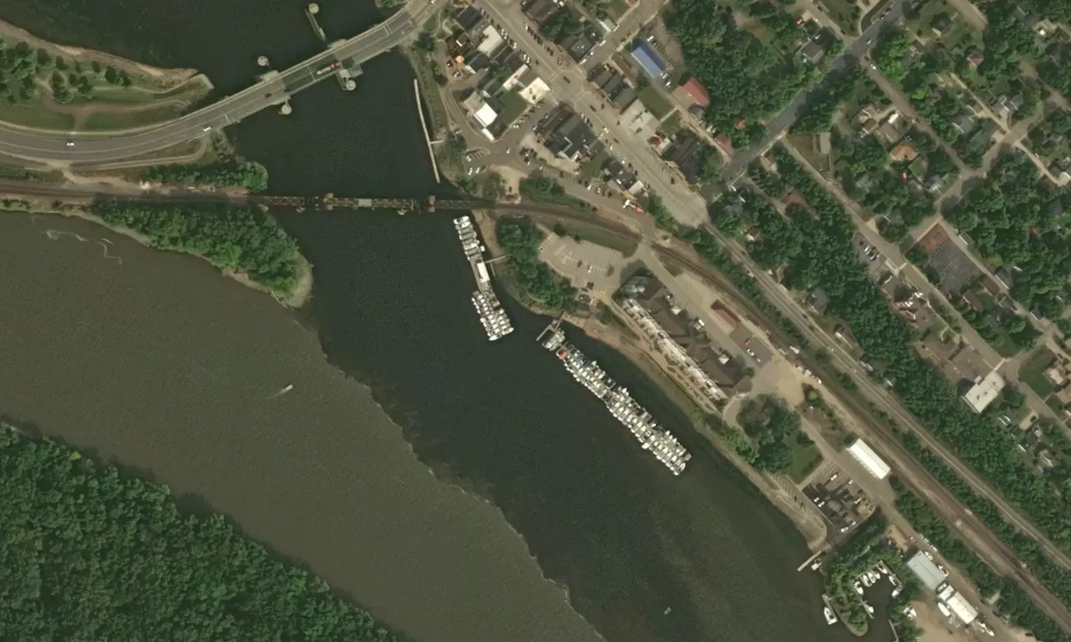 Flyfoto av Point St Croix Marina