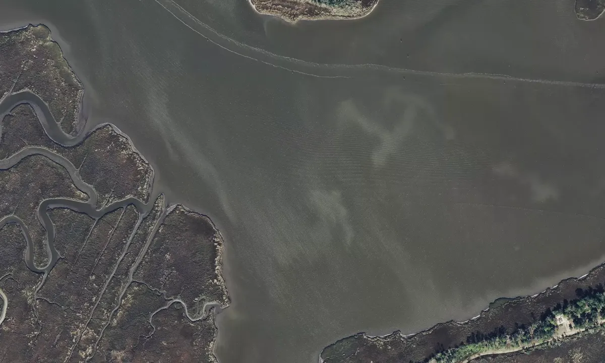 Satelite image of Pointe aux Chenes