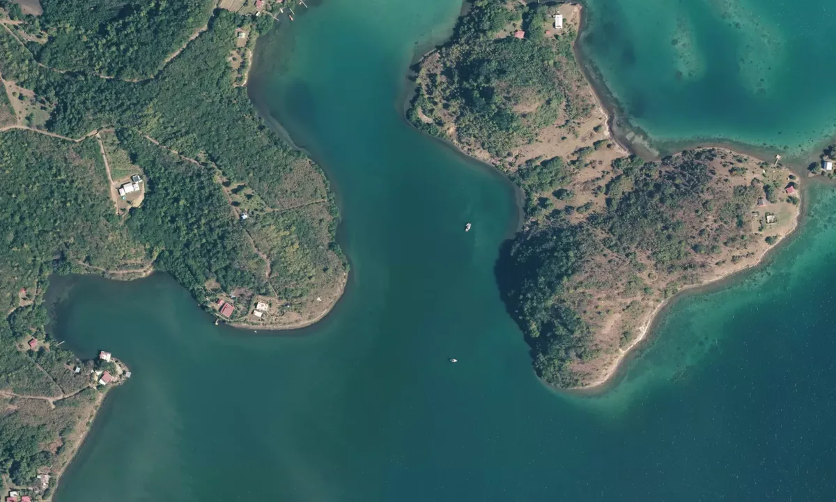 Flyfoto av Pointe Couchee