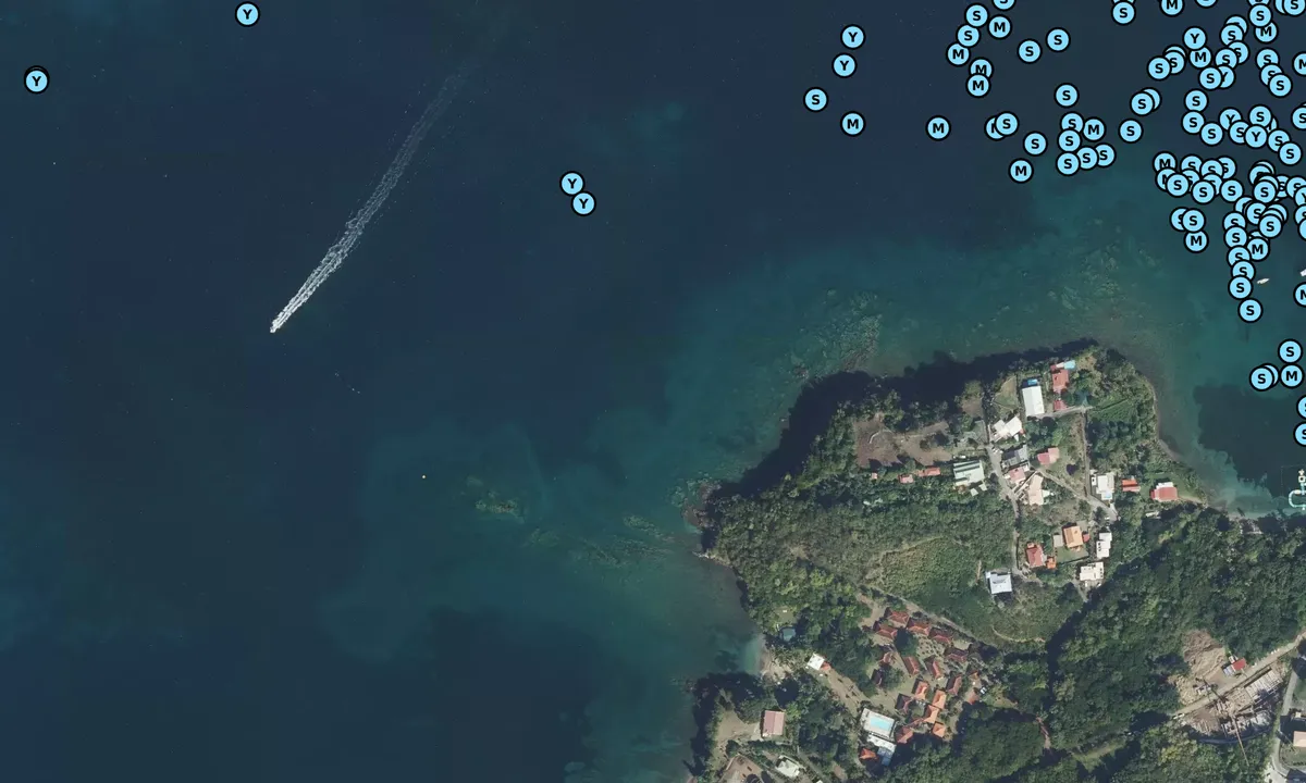 Satelite image of Pointe D'Alet