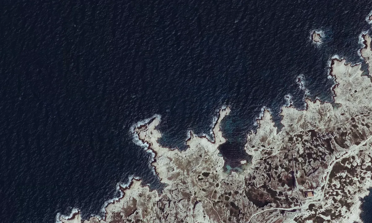 Flyfoto av Pointe de Carapègue