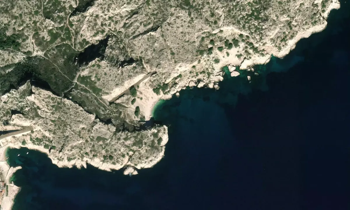 Flyfoto av Pointe de Figuerolles