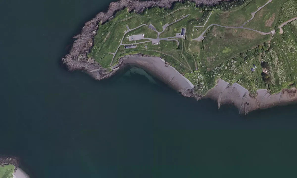 Flyfoto av Pointe de l'Armorique